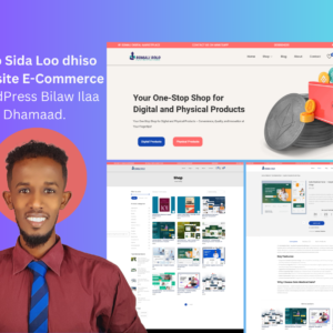 Baro Sida Loo dhiso Website E-Commerce